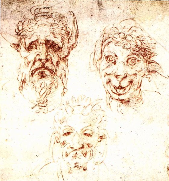 Studies of Grotesques