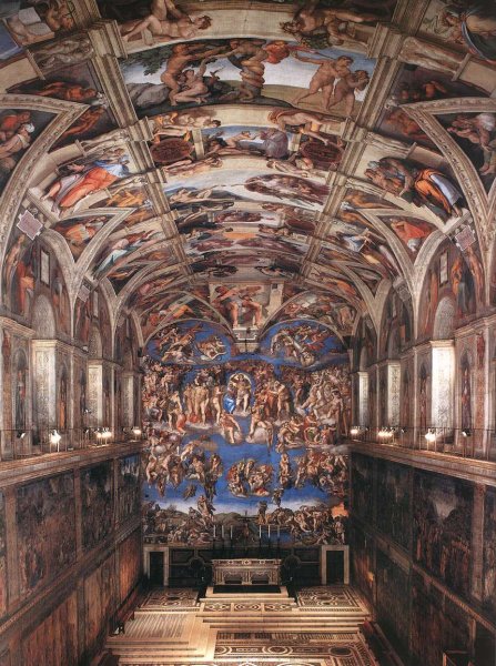 Interior of the Sistine Chapel