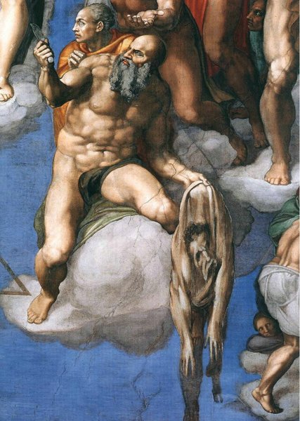 Last Judgment (detail-3) 1537-41