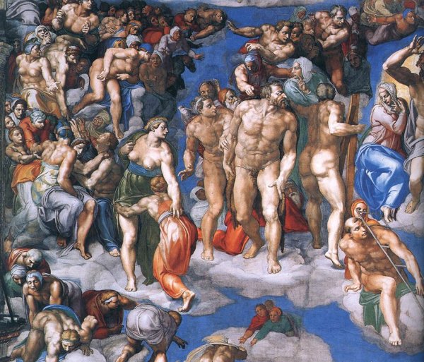 Last Judgment (detail-11) 1537-41