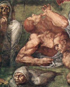 Last Judgment (detail-16) 1537-41