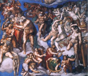 Last Judgment (detail-19) 1537-41