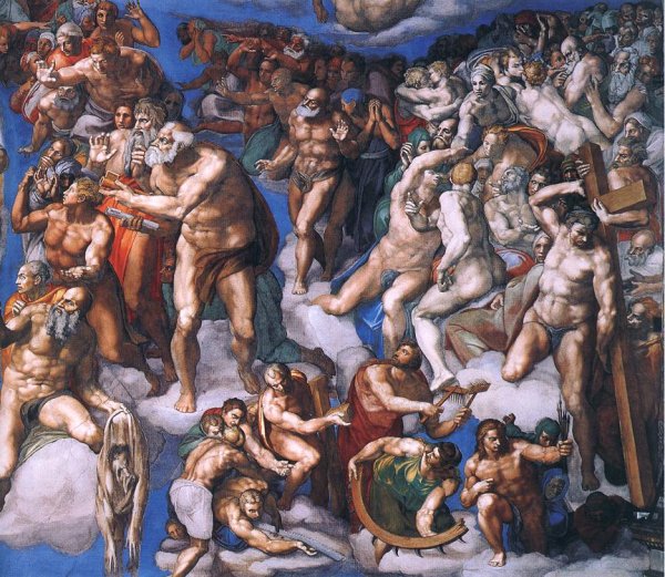 Last Judgment (detail-20) 1537-41