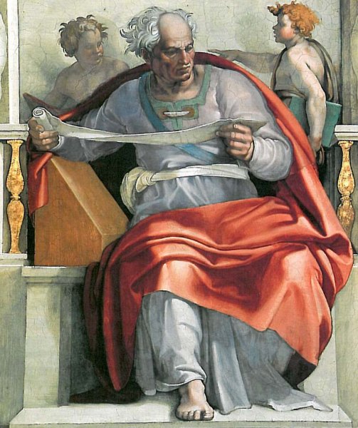 Sistine Chapel Ceiling The Prophet Joel