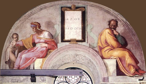 The Ancestors of Christ Azor, Sadoch