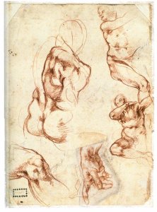 Various figure Studies (verso)