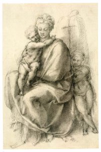 Madonna and Child with the Infant St John (recto) 2