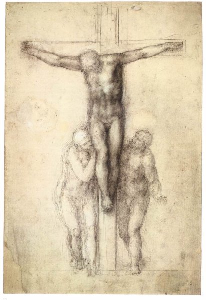 Christ on the Cross with the Virgin and St John