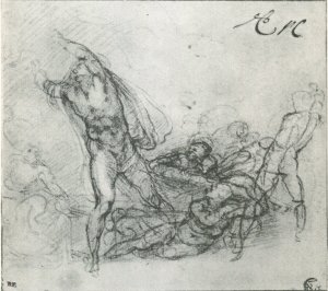 Study for a Resurrection of Christ