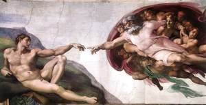 Michelangelo - Creation of Adam  1510